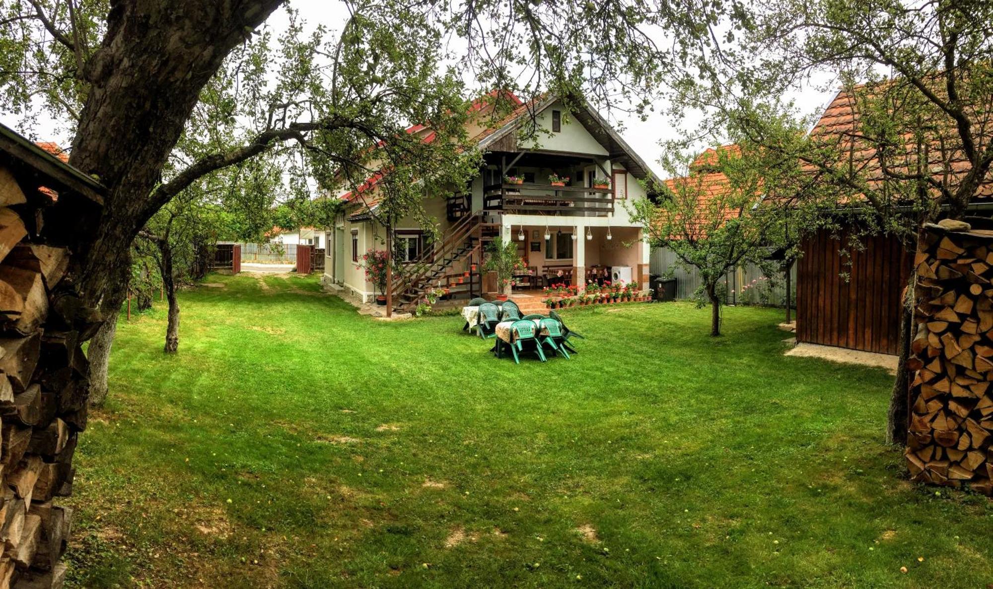 Hotel Casa Popa Cîrţişoara Esterno foto